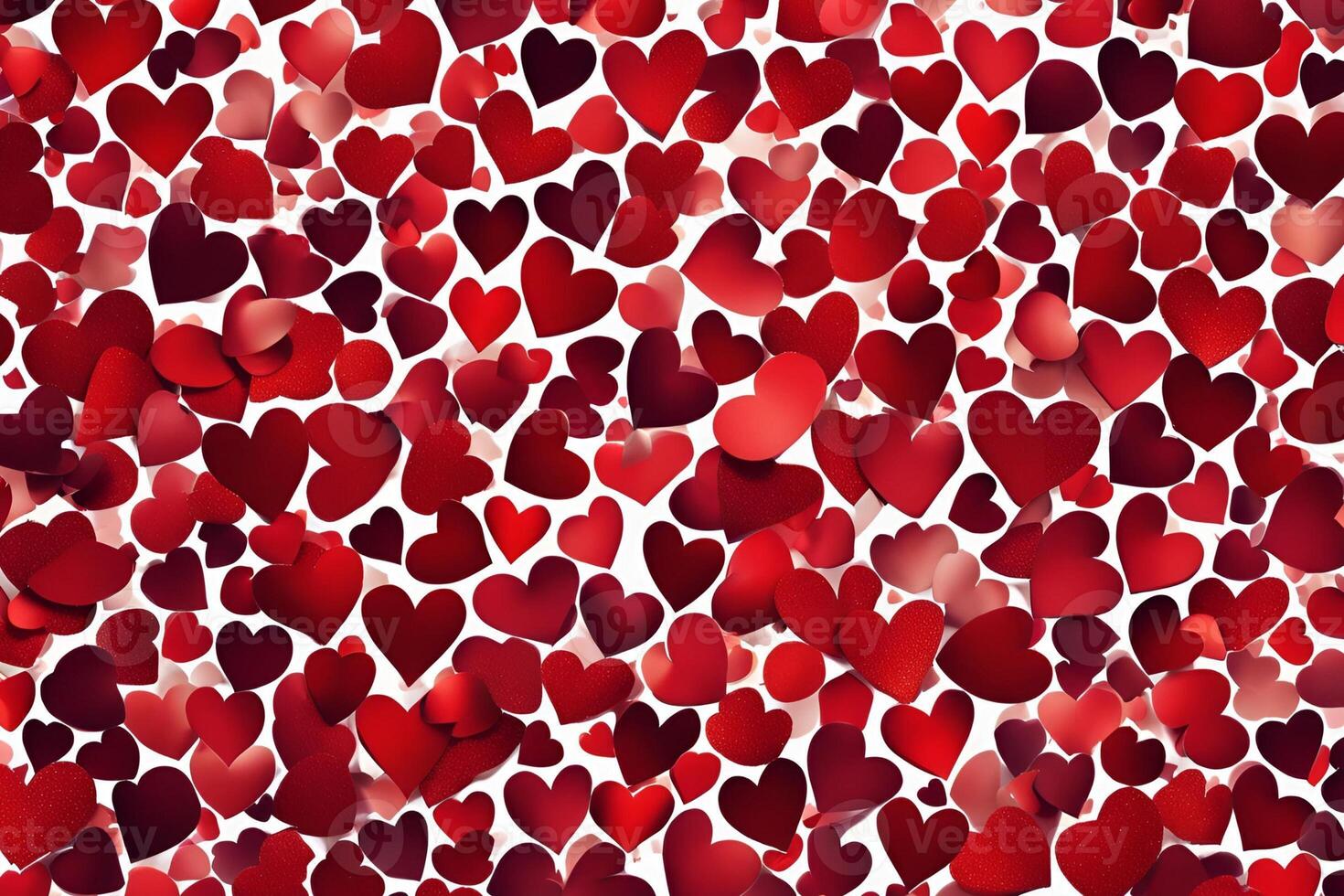 Valentine's Day Edition 8 - Red Spark Heart on Shiny Surface photo