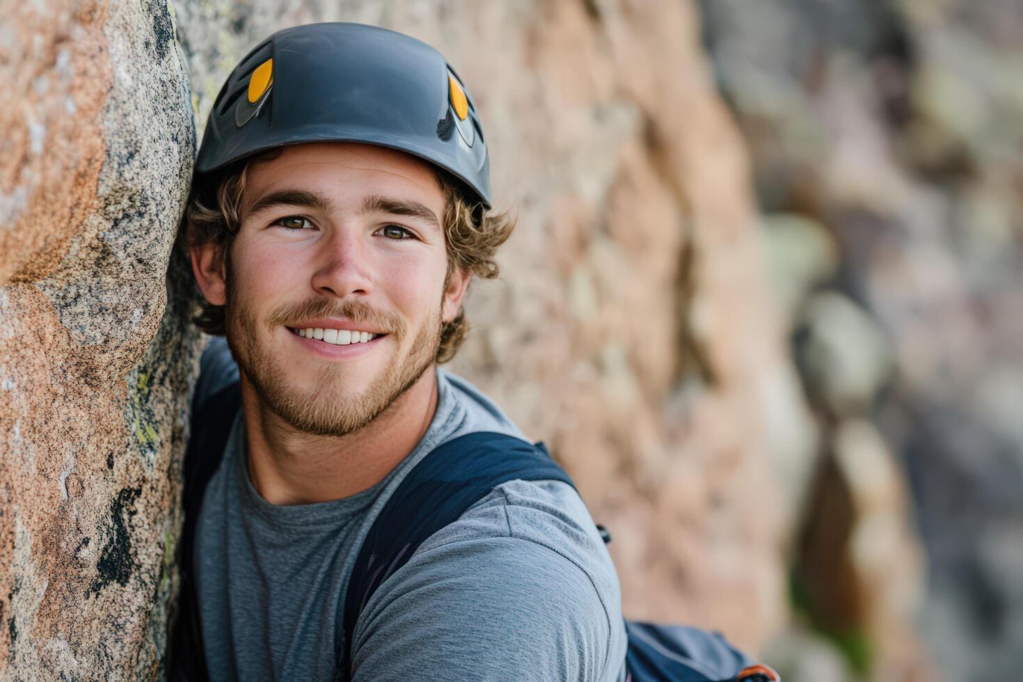 a man Extremes rock climbing12 photo