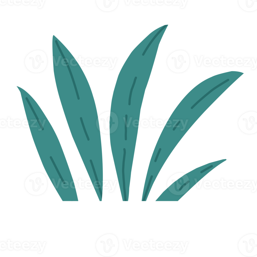 Flat Design of Green Grass png