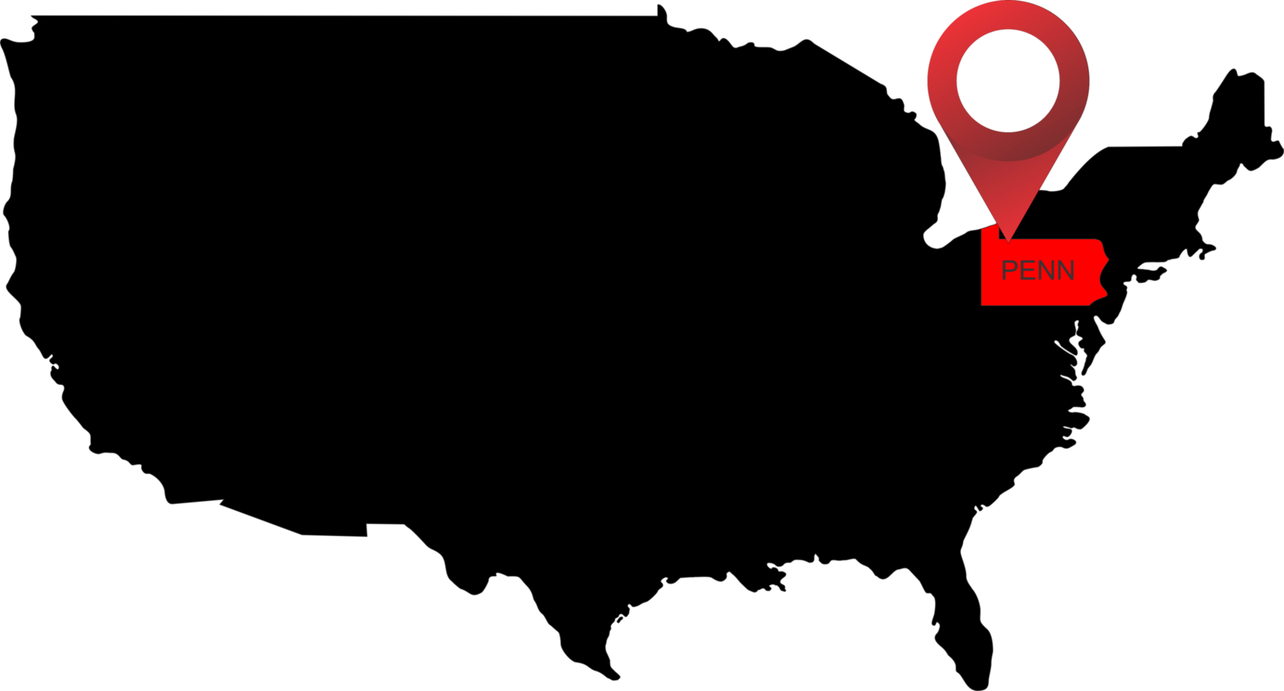 PENN pin map png