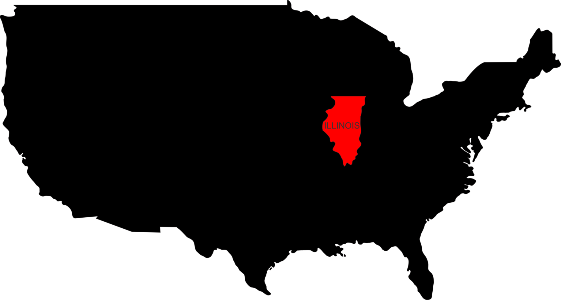 ILLINOIS pin location png