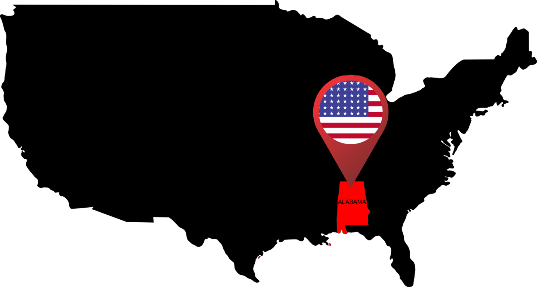 ALABAMA pin map png