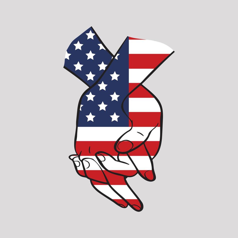 Bound by Love Held by Hands vector