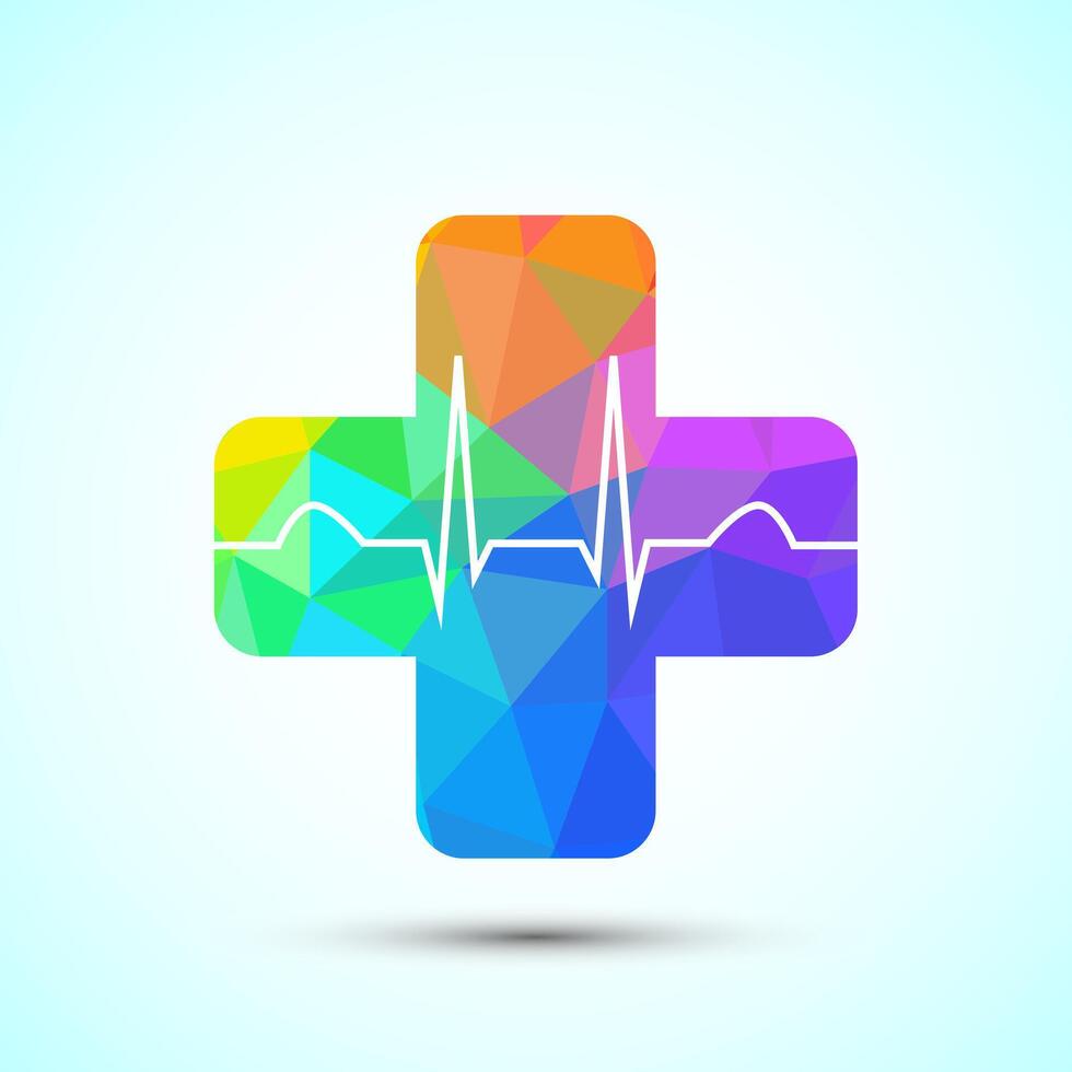 Medical and healthcare icon design, icon for medical apps and websites vector