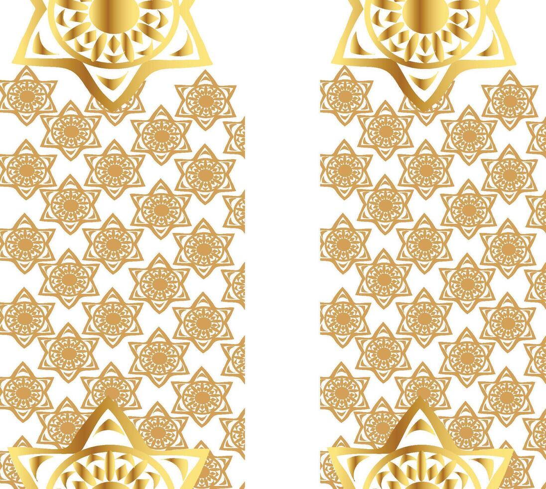 Islamic background set vector