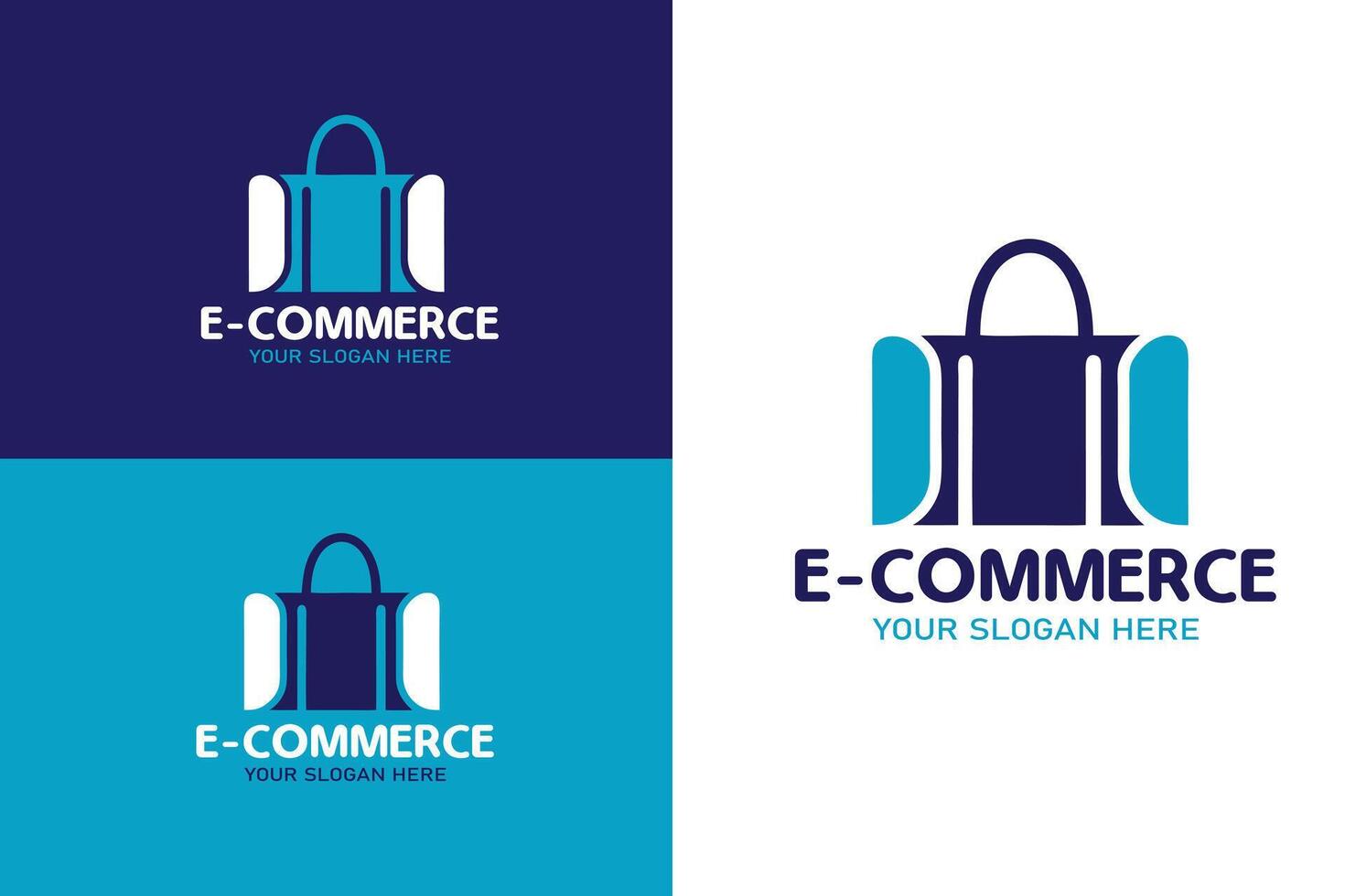 E Commerce Hub Logo vector