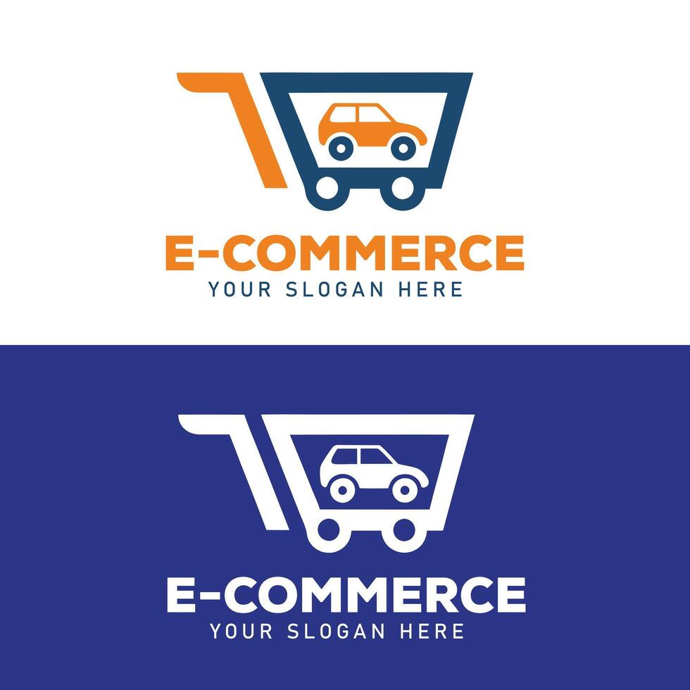 Tech Savvy E Commerce Logo vector