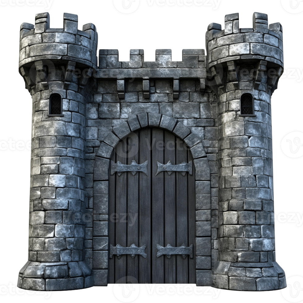 Foreboding Dungeon Entrance Hidden in a Castle png