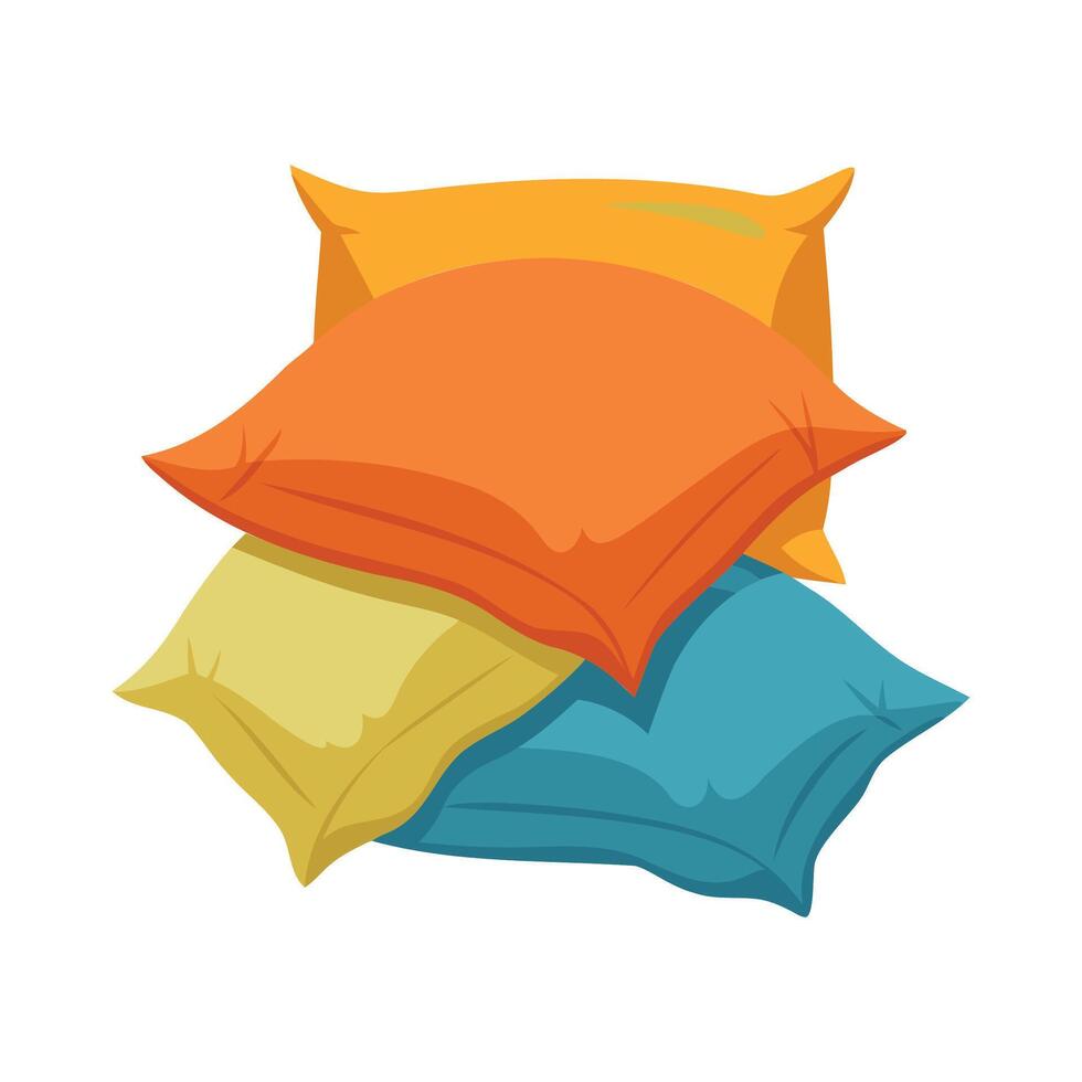 realistic throw pillow designs for branding and decor vector