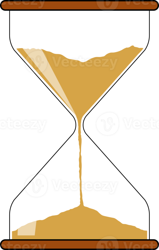 hourglass icon. flat illustration of hourglass transparent background icons for web design png