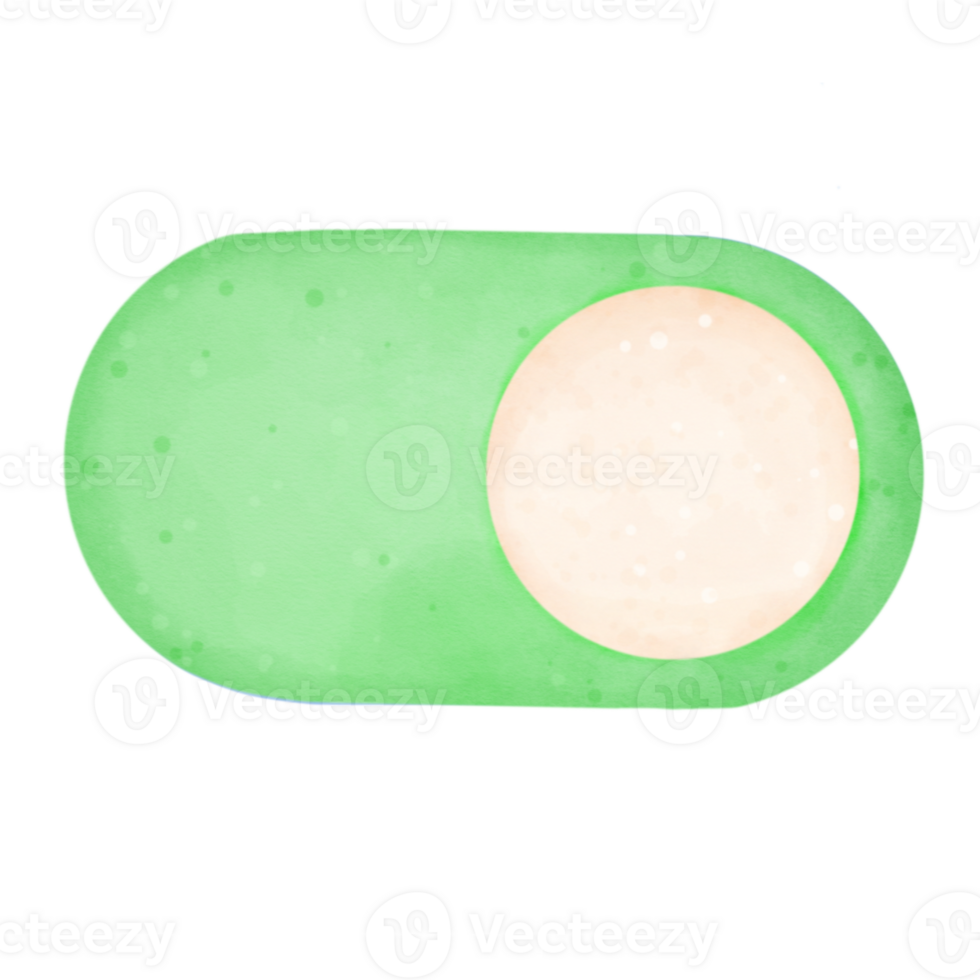 On off switch icon green png