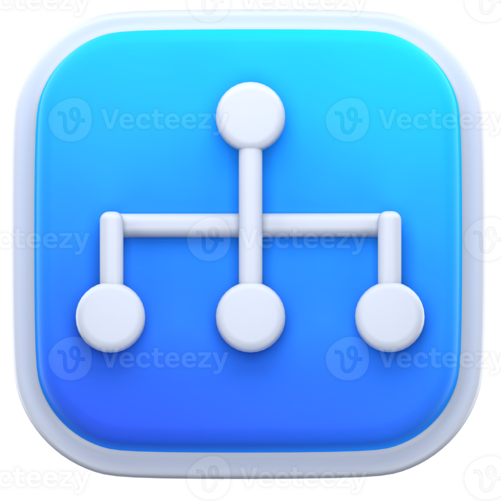 3d illustration graph png
