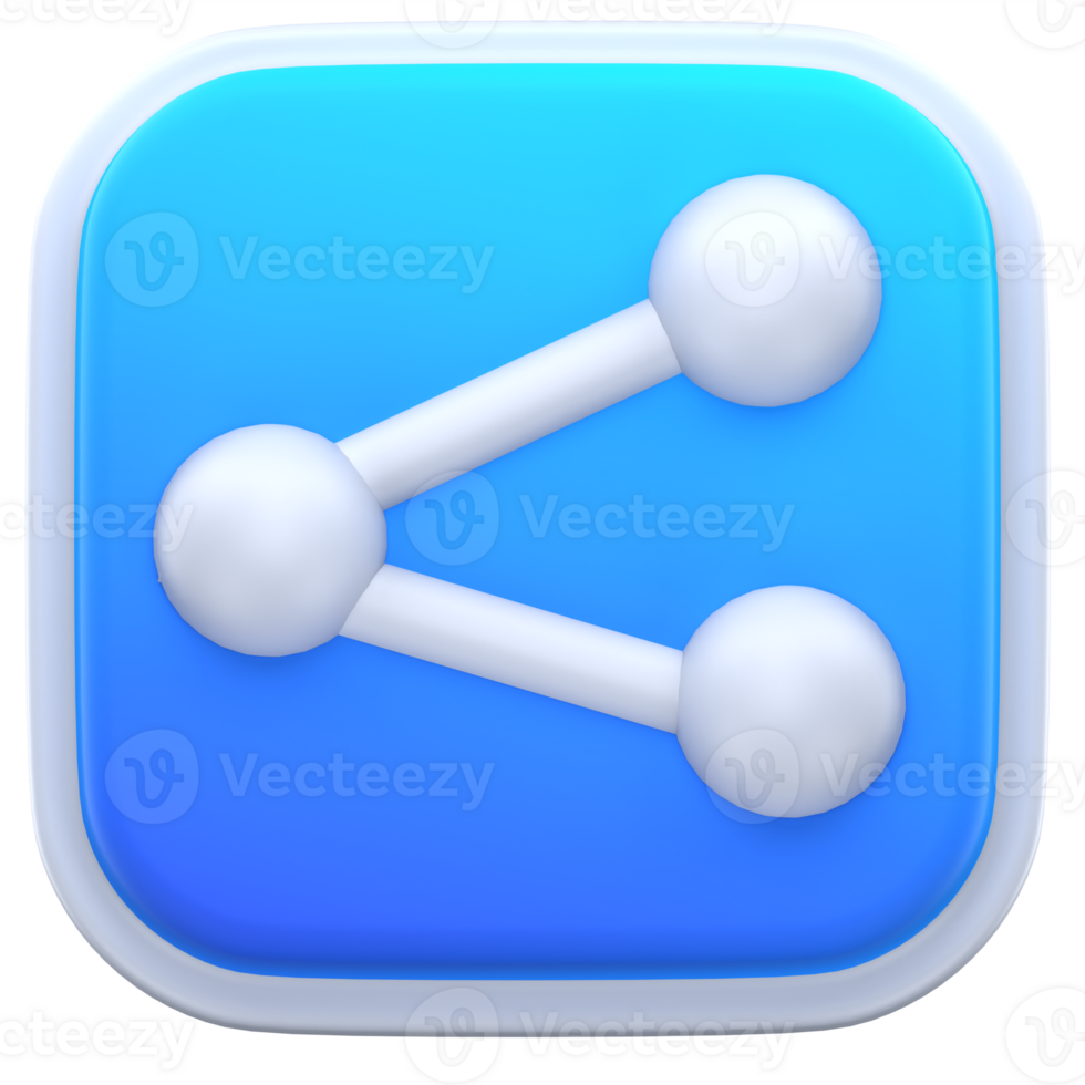 3d illustration share png