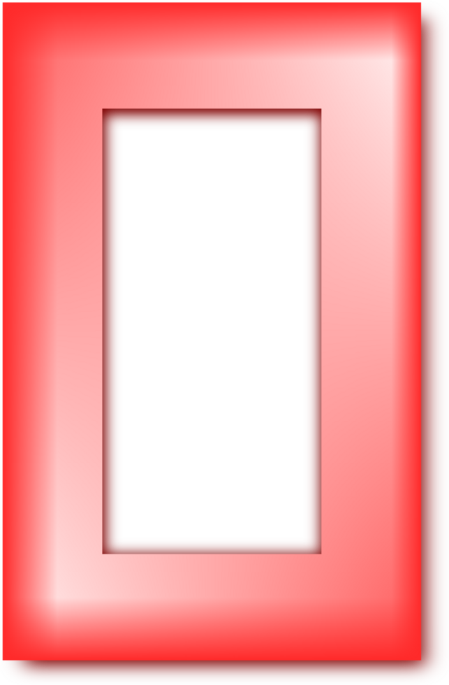 Rectangle pink frame blank border png