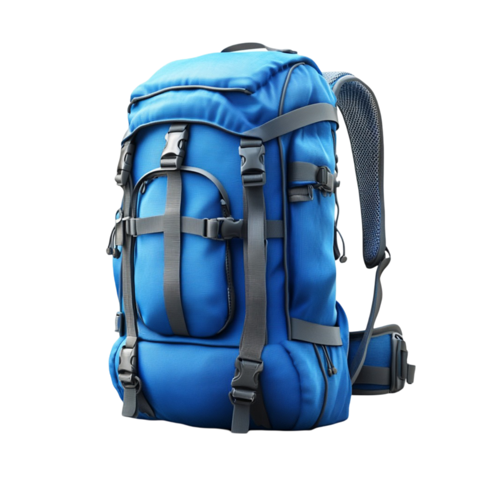 Casual Blue Backpack for Everyday Use png