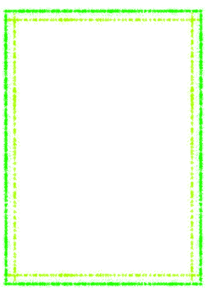 Green grunge frame illustration with copy space for your design,text,pic,info Special straight line design. Modern style decorative border png
