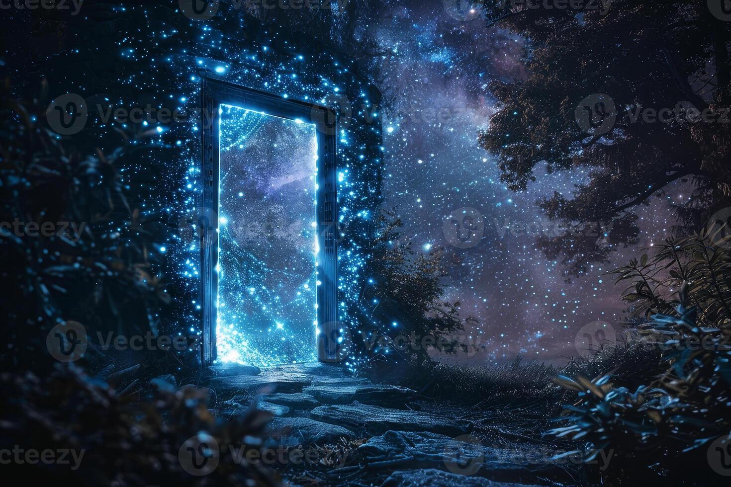 The door to a magical world photo
