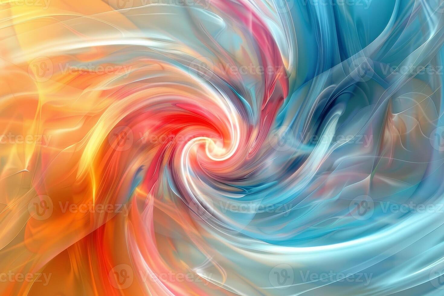 Abstract swirl background with colorful swirls photo
