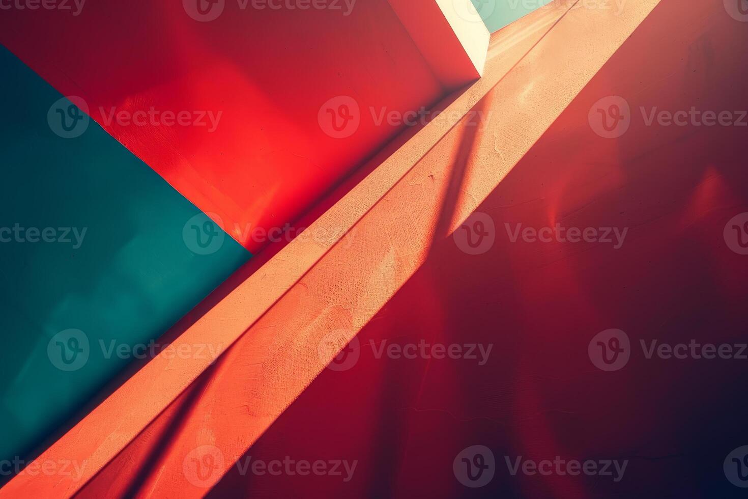 Abstract red and blue abstract background photo