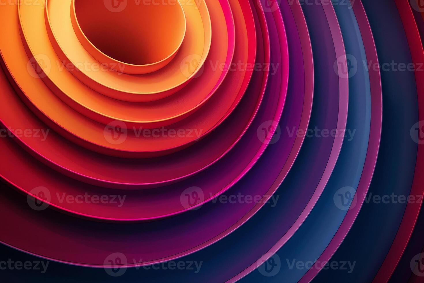 Abstract colorful background with spiral shapes photo