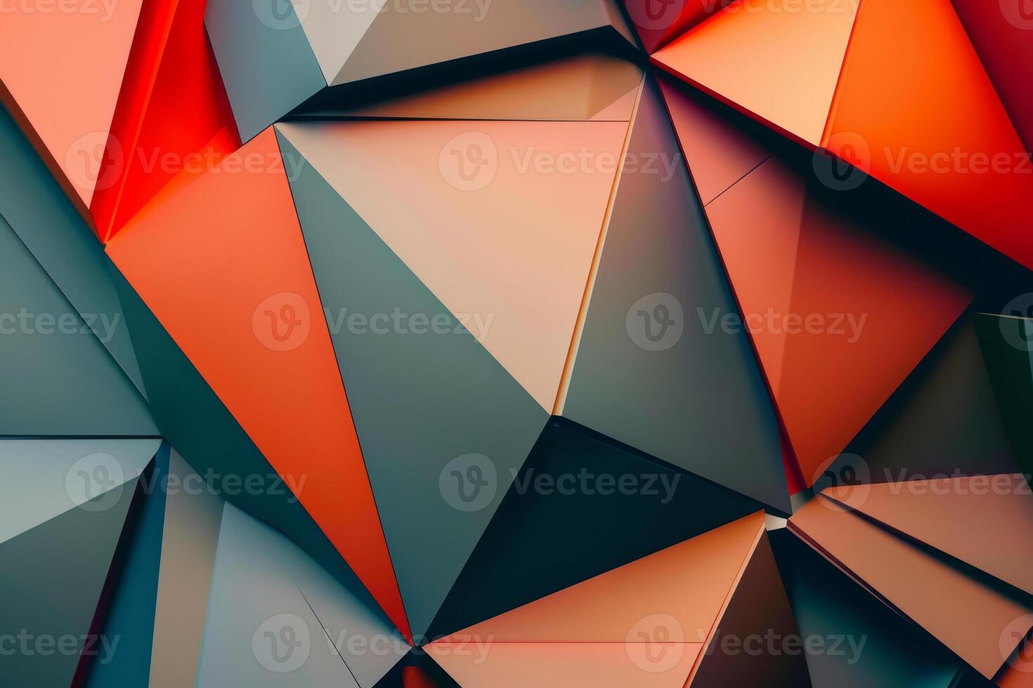 3d rendering of a geometric pattern photo
