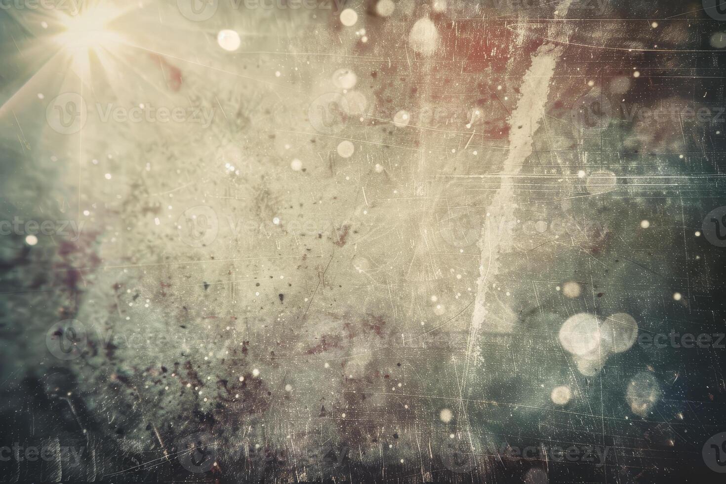 A grunge background with a sun shining through photo