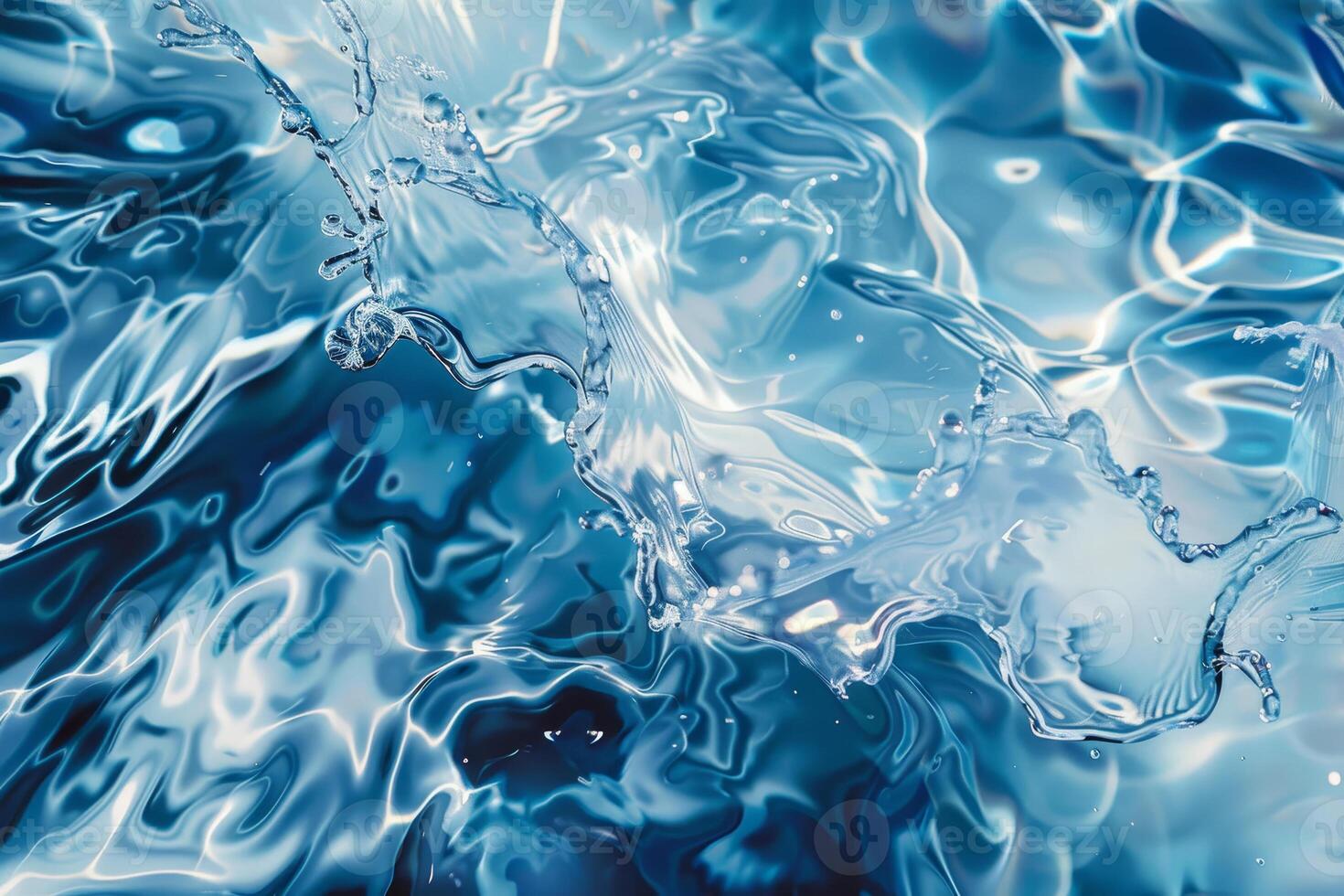 Water splash abstract background photo