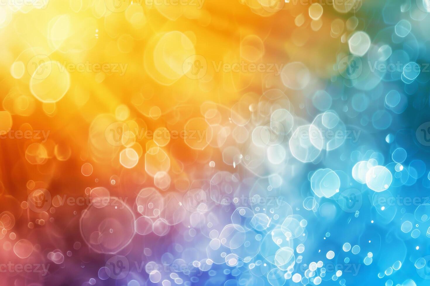 A colorful background with a lot of small circles photo