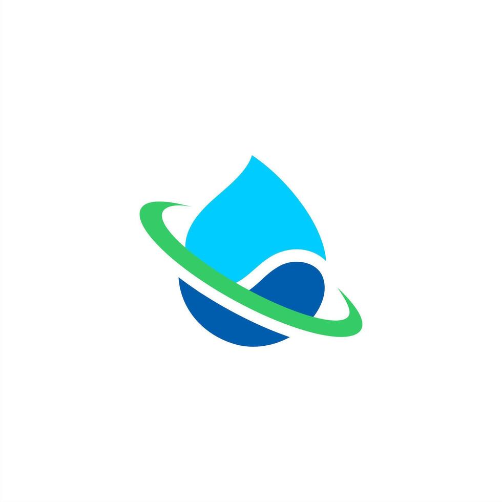 water mineral logo clean water icon vector