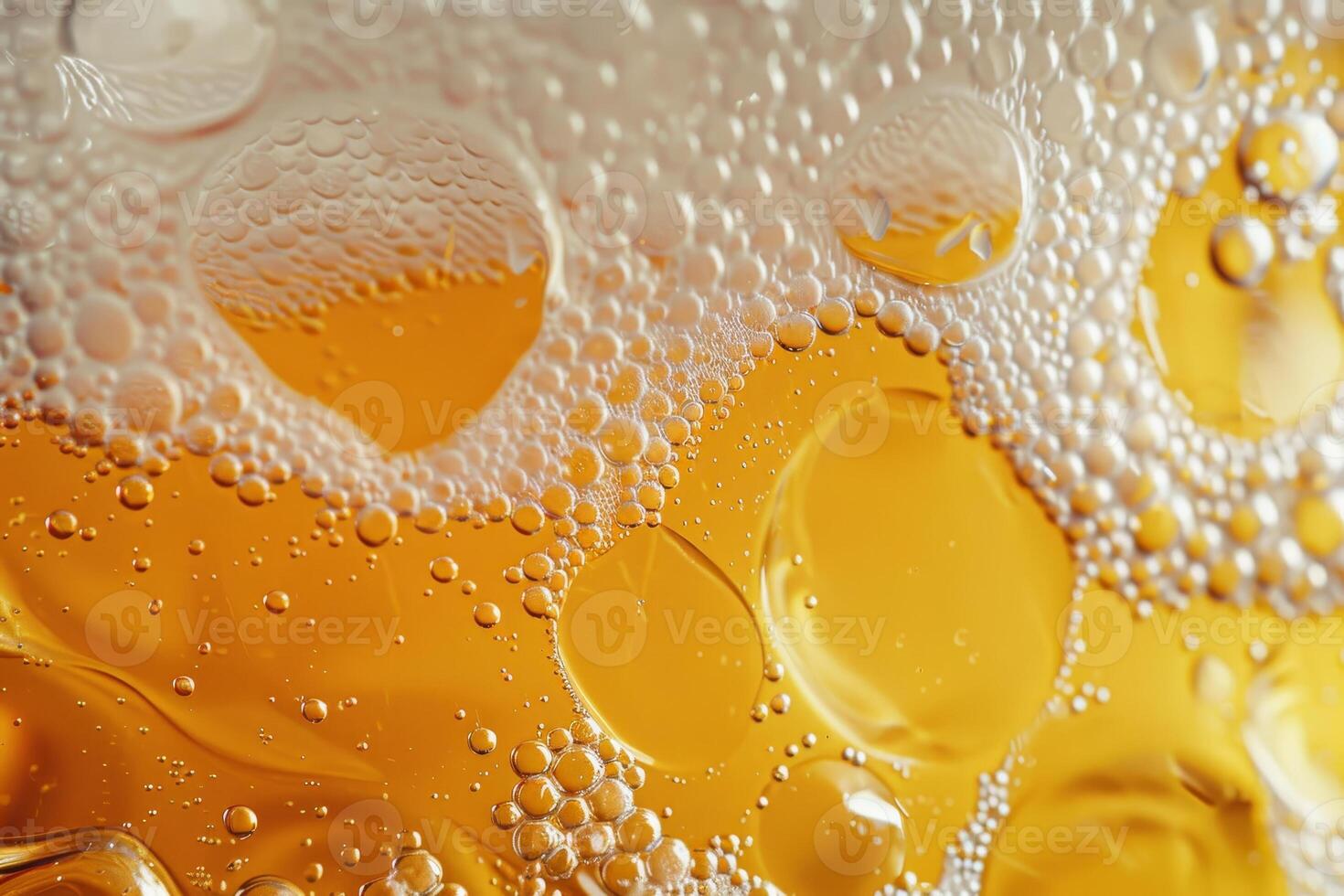 Golden beer fills the glass as bubbles rise to the surface, creating a refreshing visual on a warm afternoon, ideal for social gatherings photo