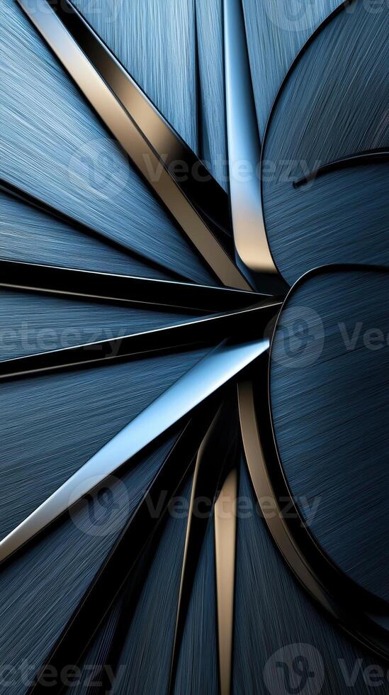 A blue and black abstract background with a star photo