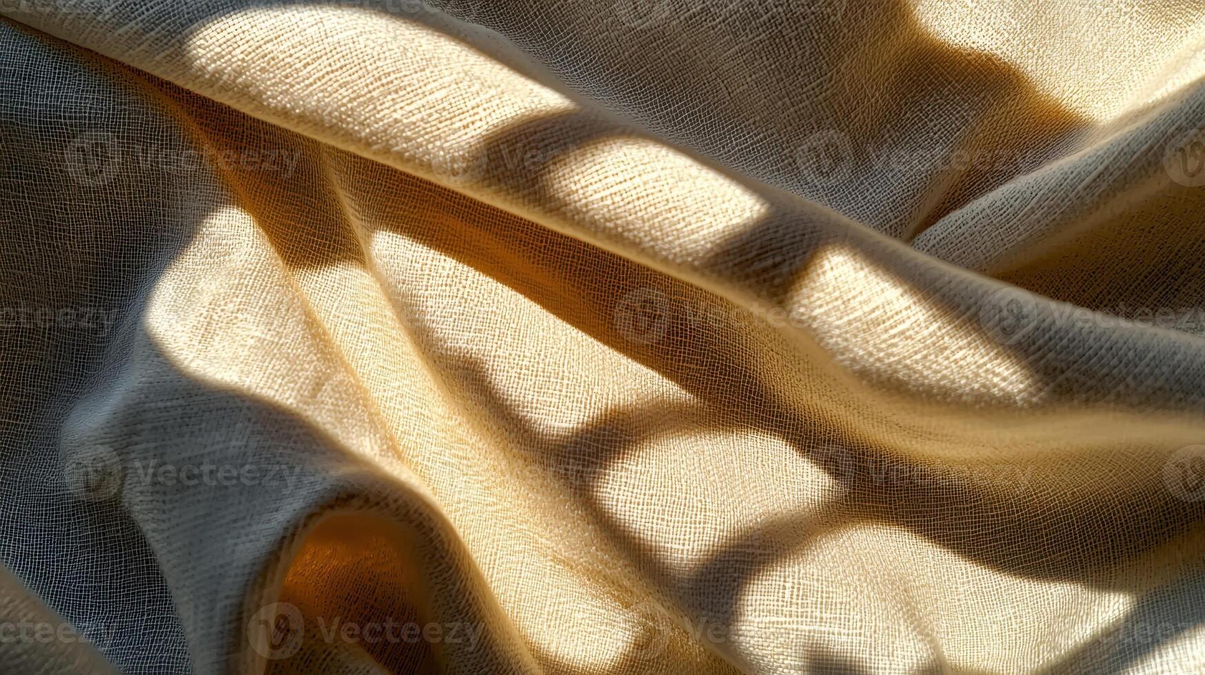 A close up of a white cloth photo