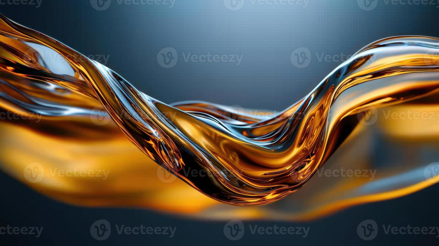 A close up of a liquid flowing in the air photo