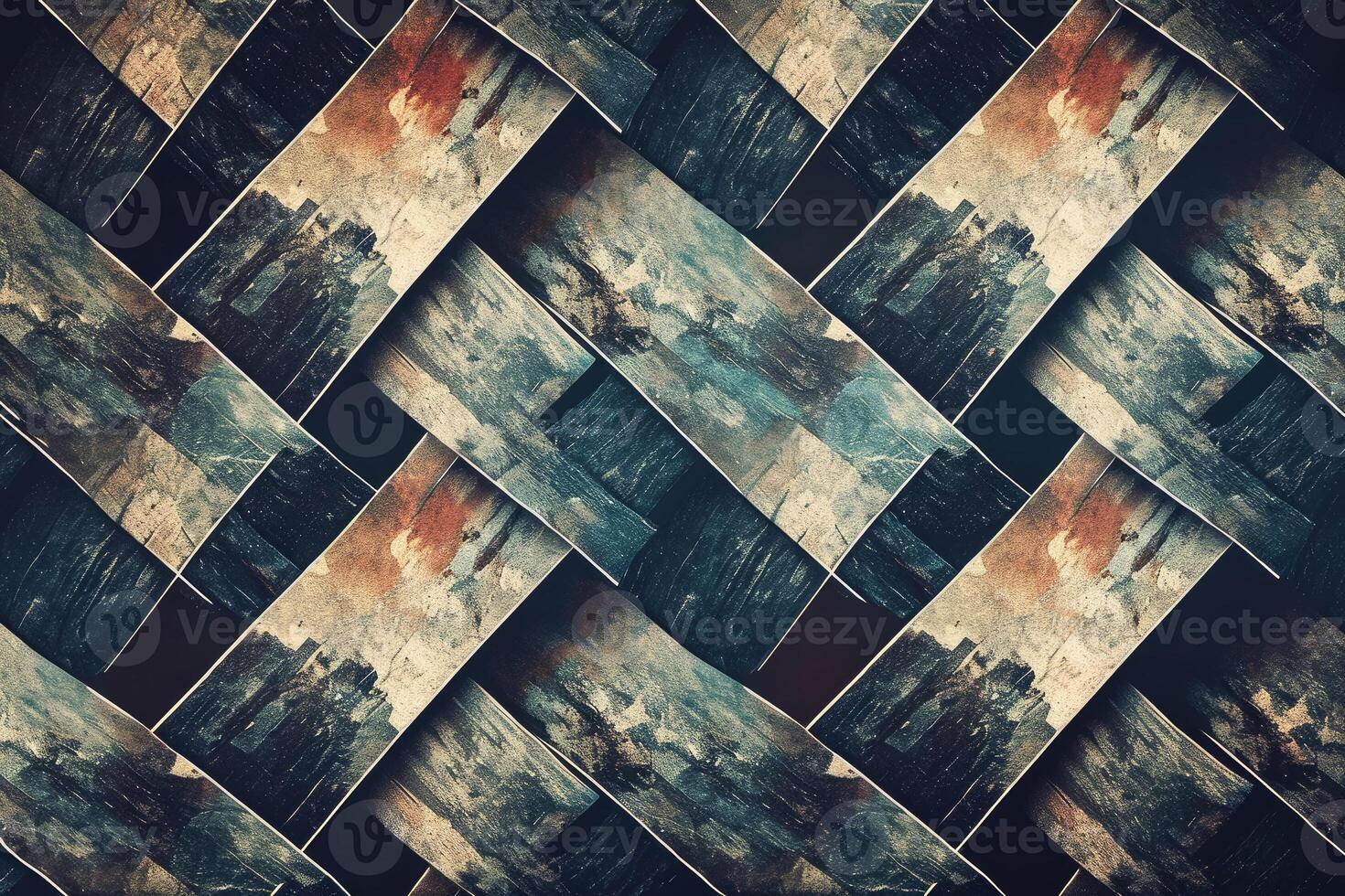 A photo of a wall with a pattern of squares