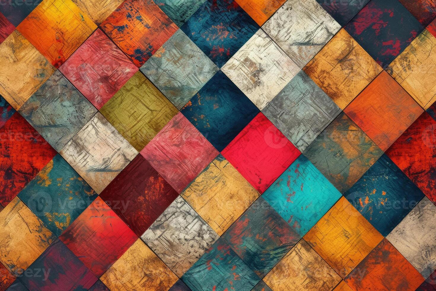 Colorful argyle pattern background photo