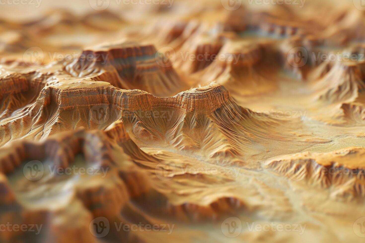 A 3d model of a mountain range photo