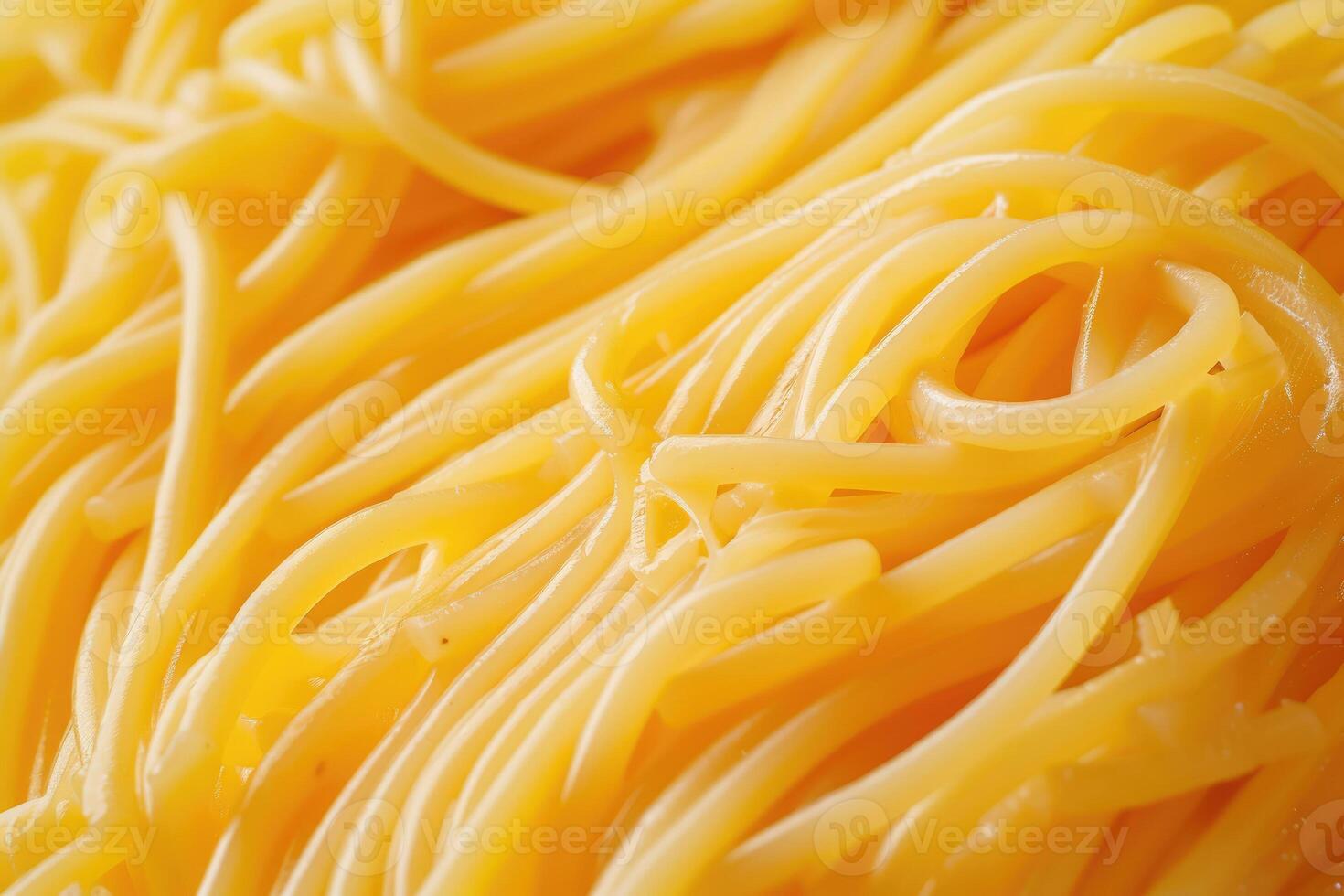 A close up of a pile of spaghetti photo
