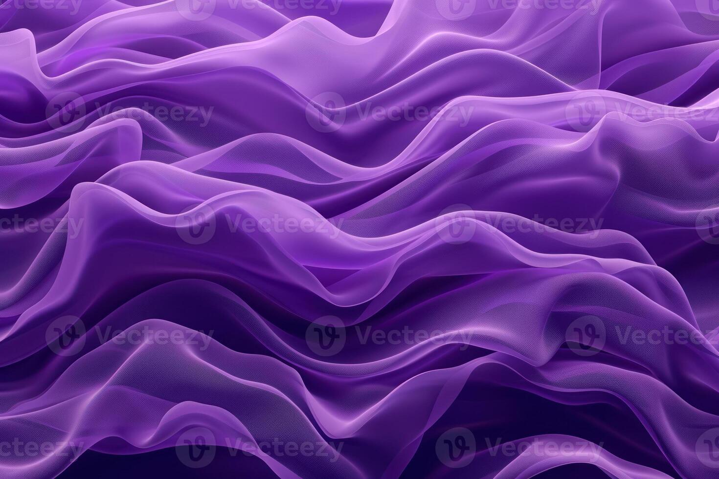 A purple fabric background with waves photo