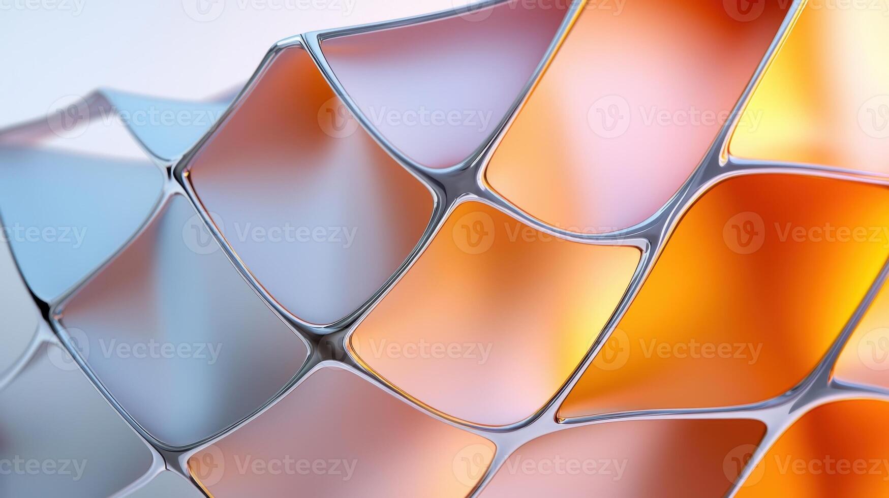 A piece of abstract art with a lot of different colors and shapes photo