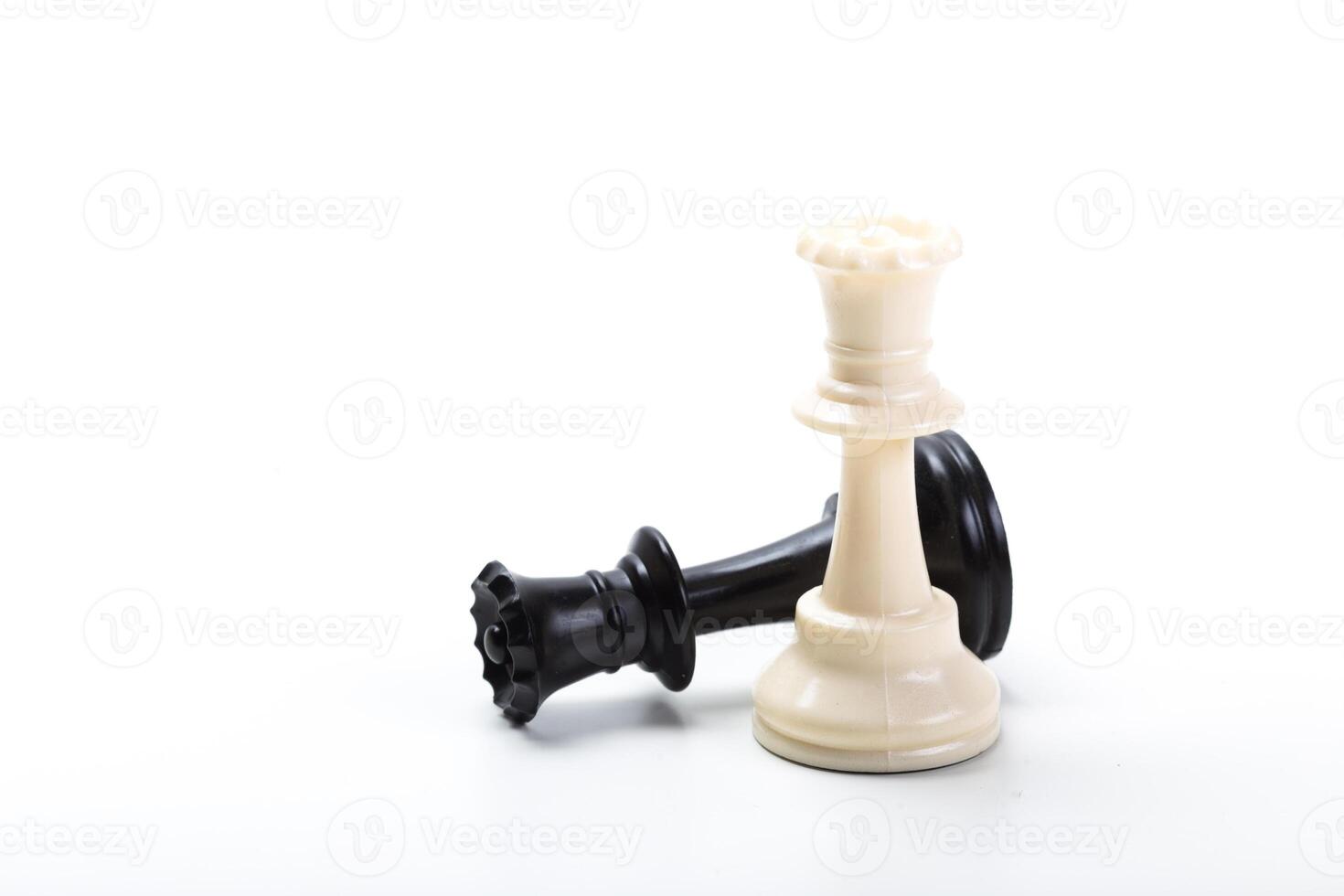 Chess isolated on white background photo