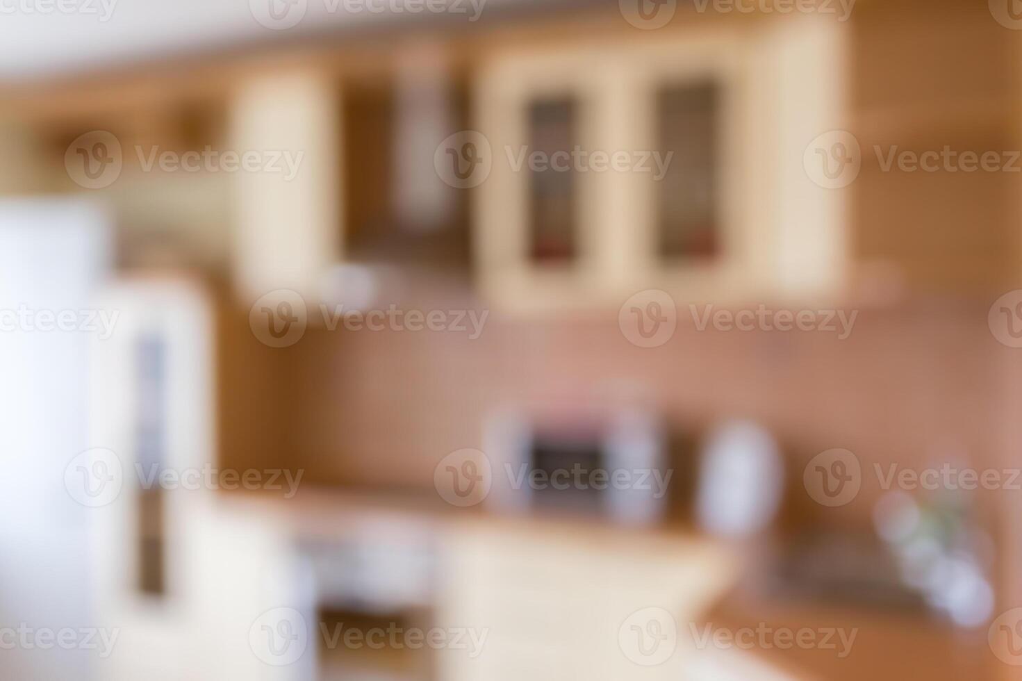 Abstract blur interior background photo