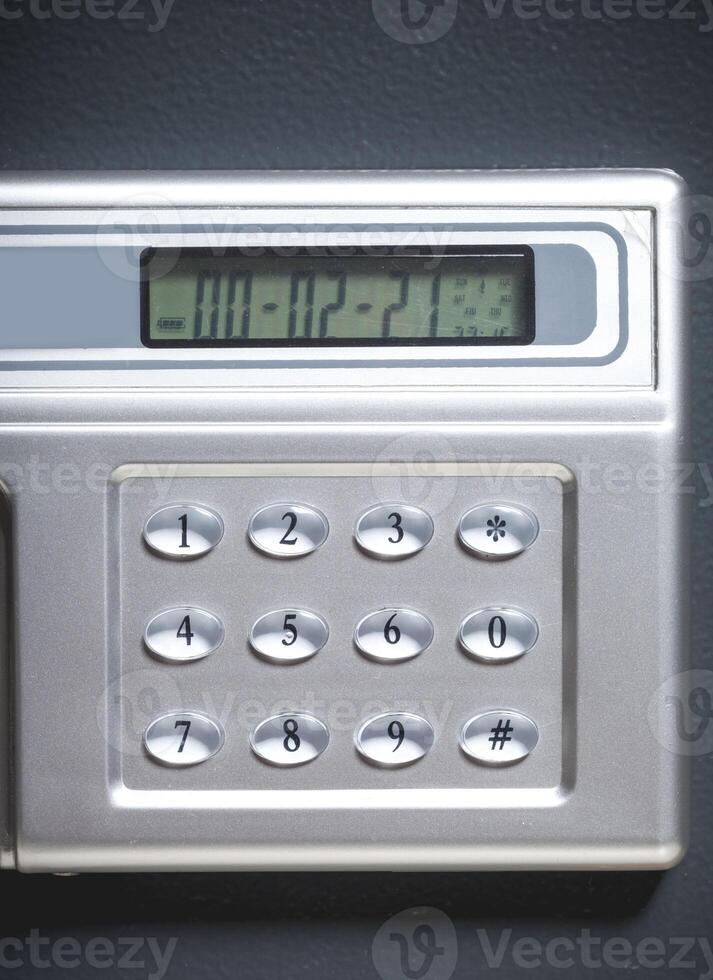 Safe box with electronic lock photo
