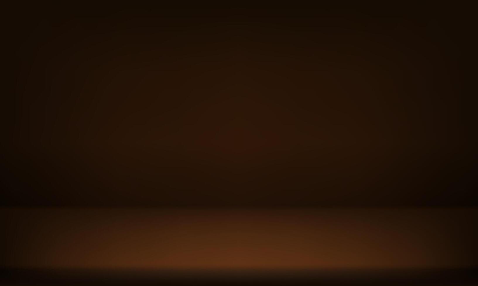 Empty dark brown studio background. Dark studio background. Abstract studio room platform design. Space for selling products on the website. illustration. vector