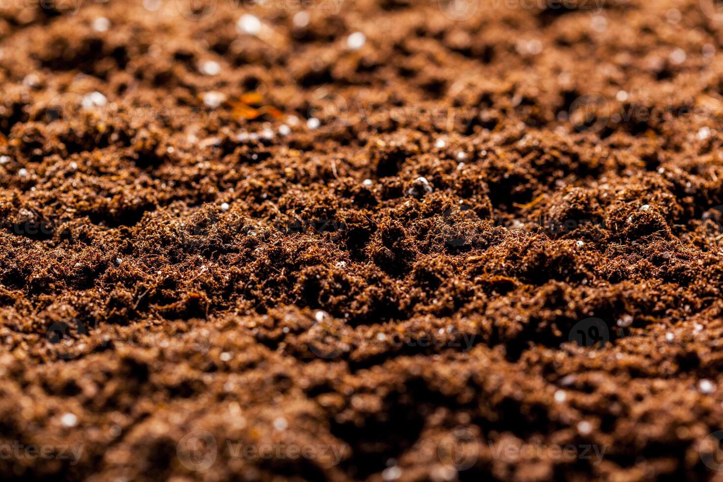 The texture of the macro ground photo
