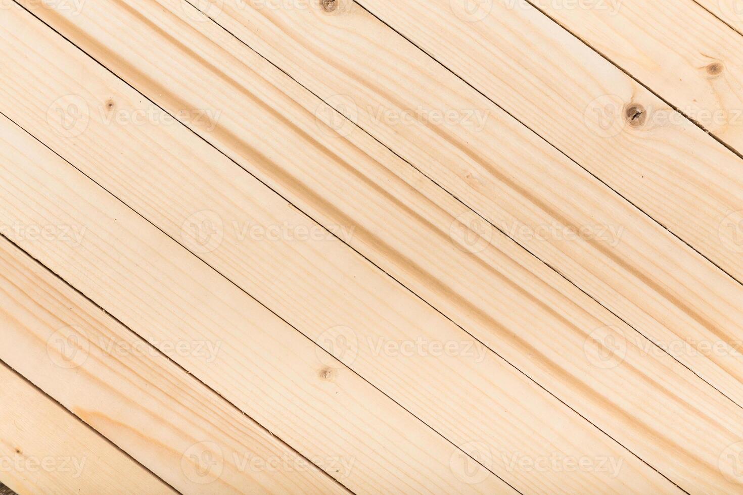 Natural pine wood surface with distinct grain patterns suitable for various design and crafting projects photo