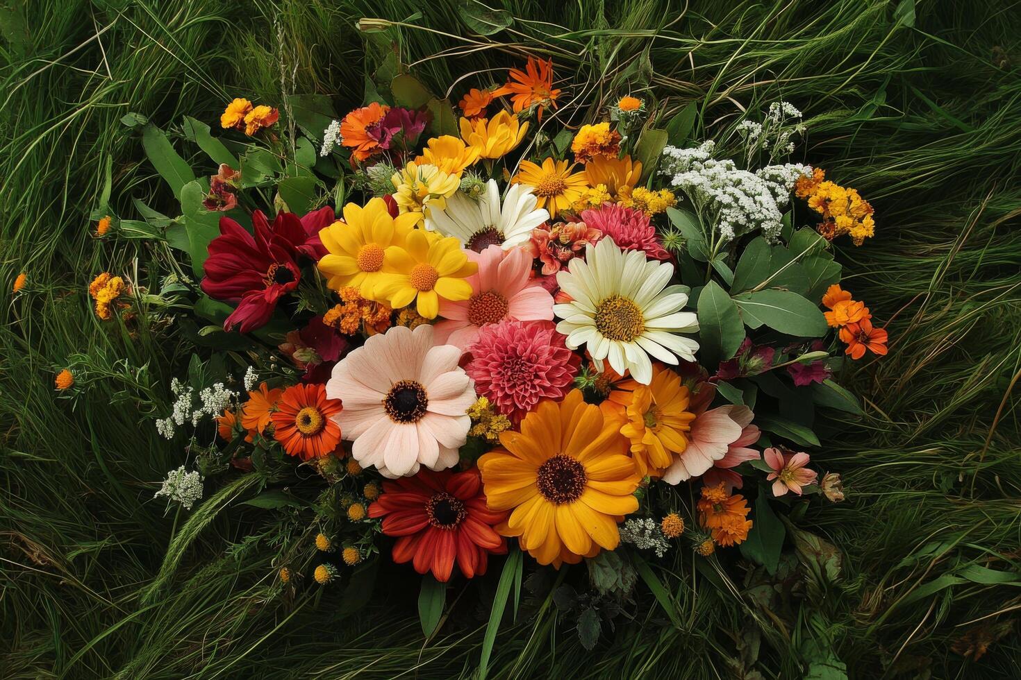 A bouquet of flowers photo