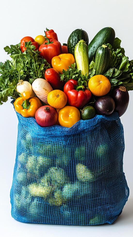 A bag of vegetables photo