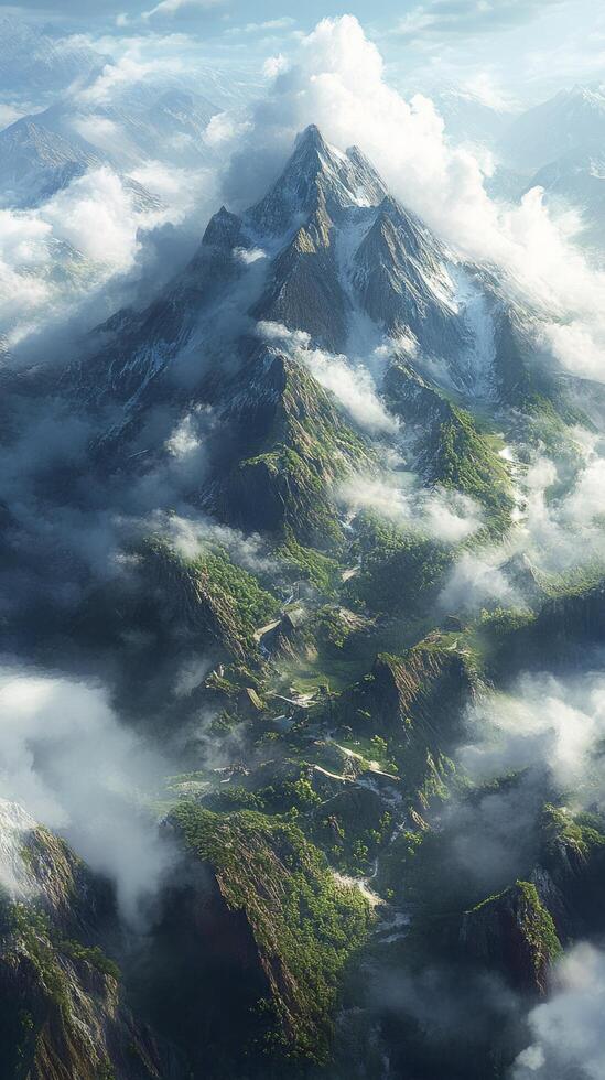 The witcher 3 - mountains photo