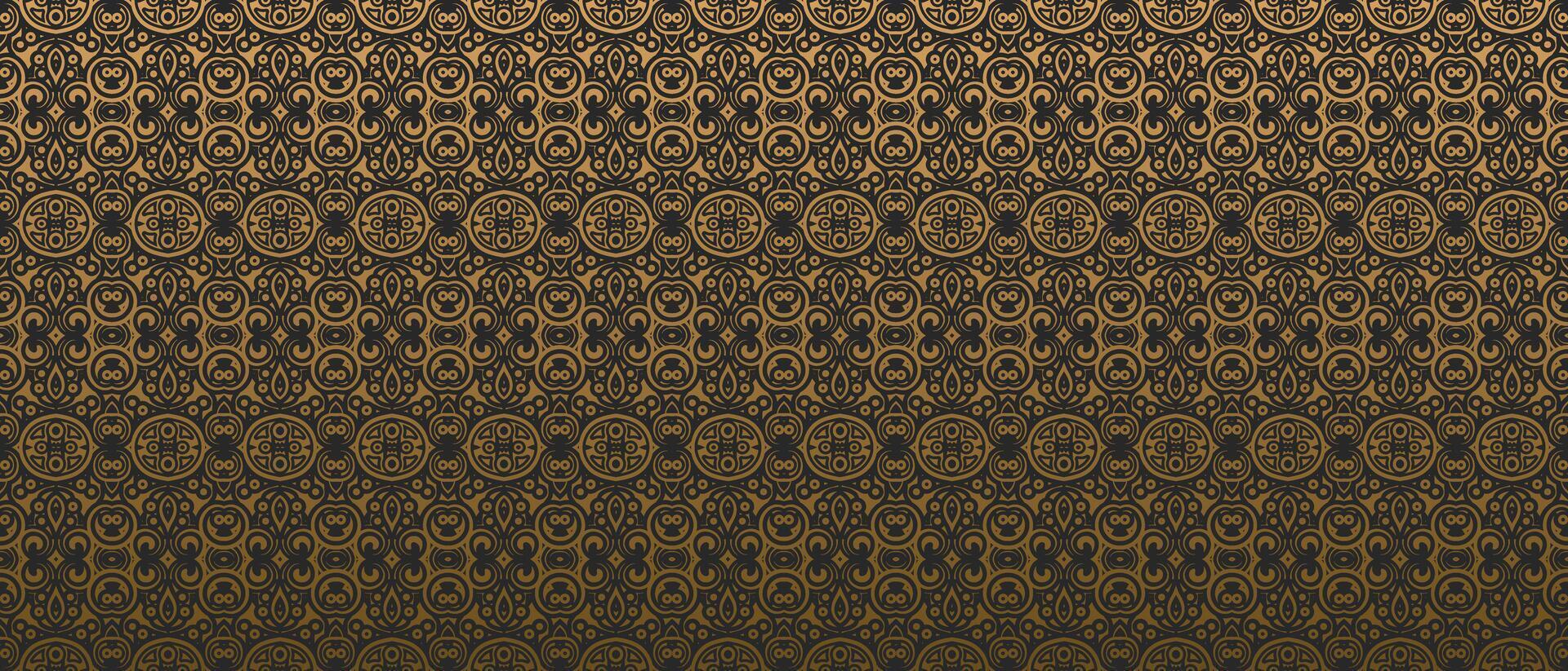 luxury dark seamless pattern background design vector