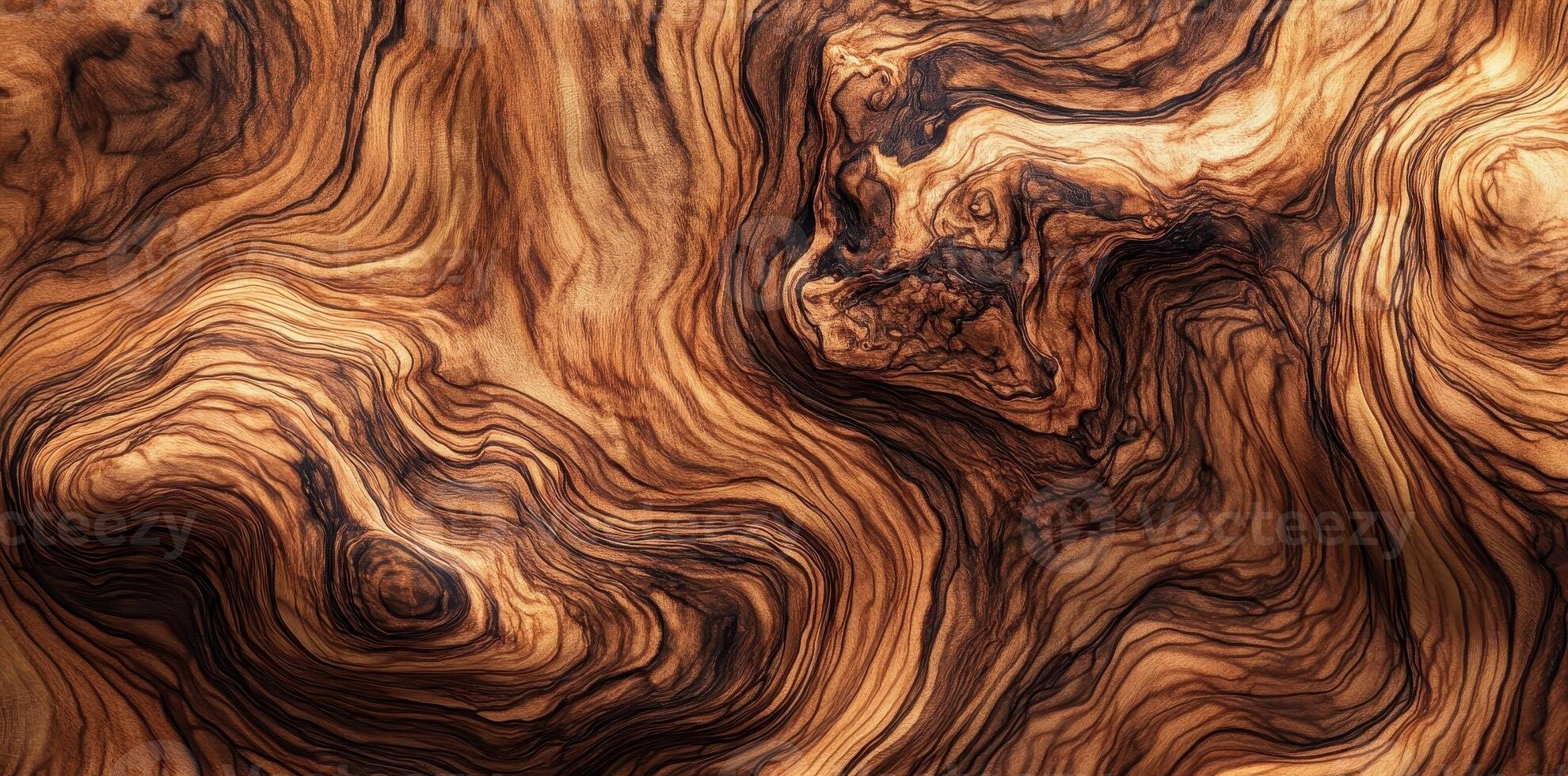 Intricate patterns and contrasting colors define a wooden surface photo